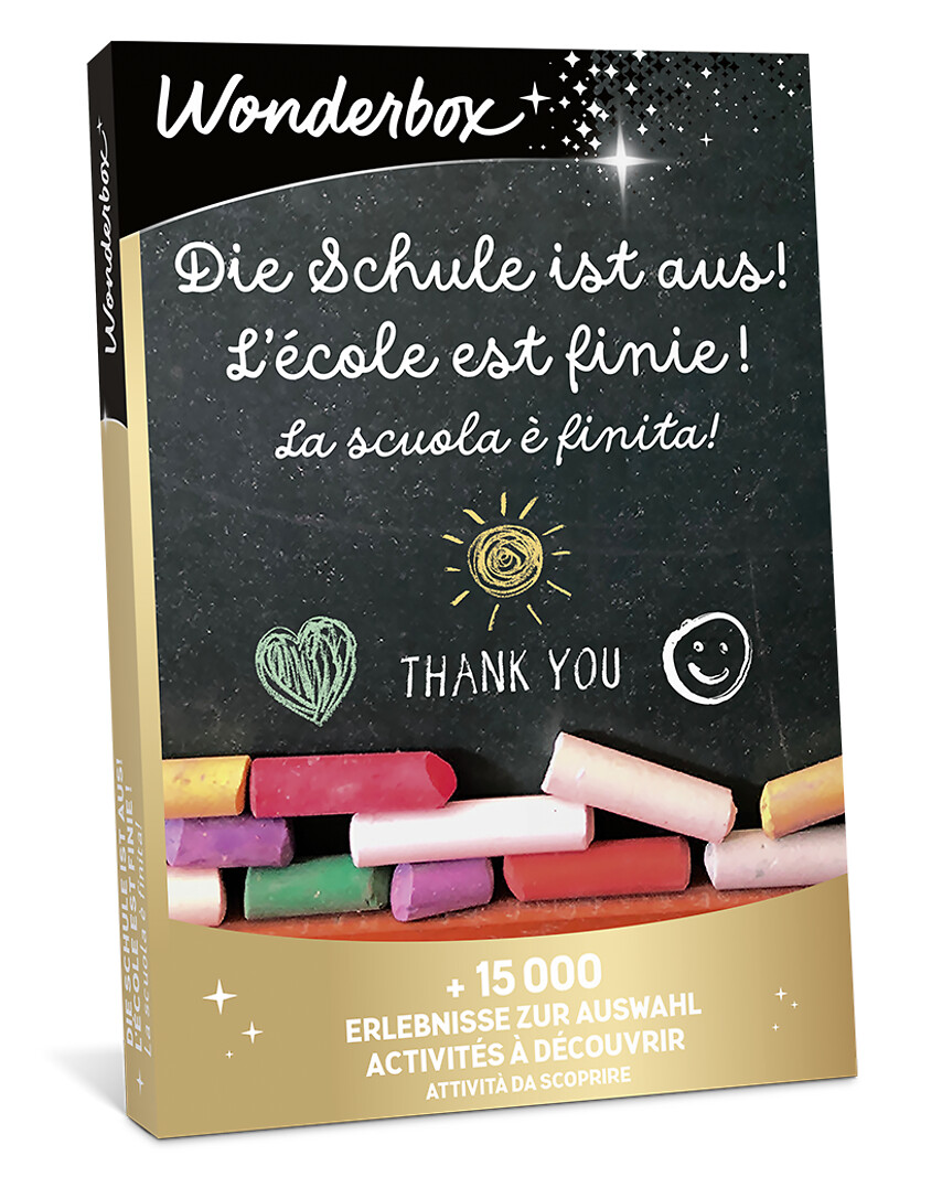 Bon Cadeau L'école est finie