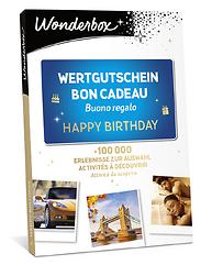 Bon Cadeau Happy Birthday