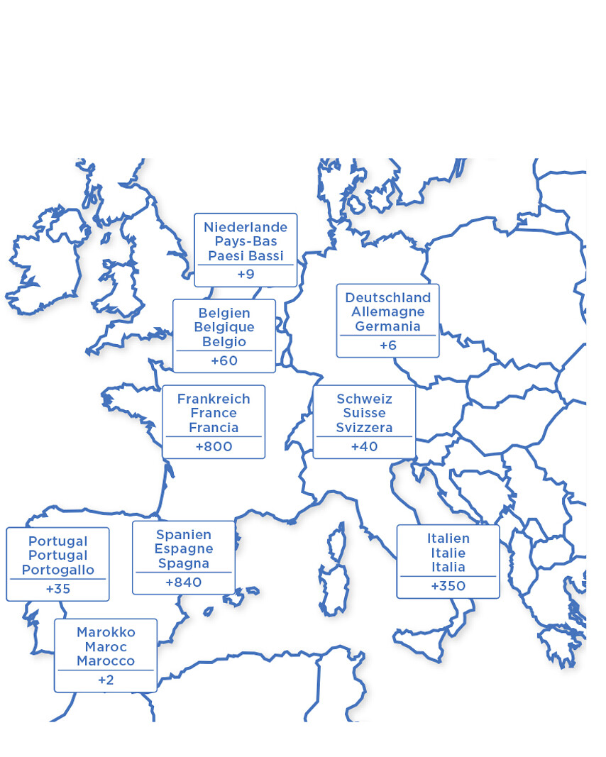 3 ausgefallene Tage in Europa