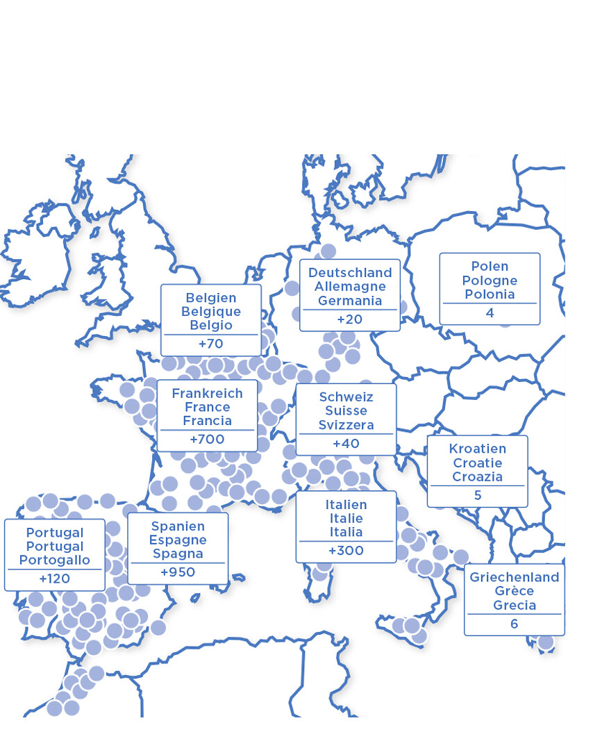 3 Tage in Europa