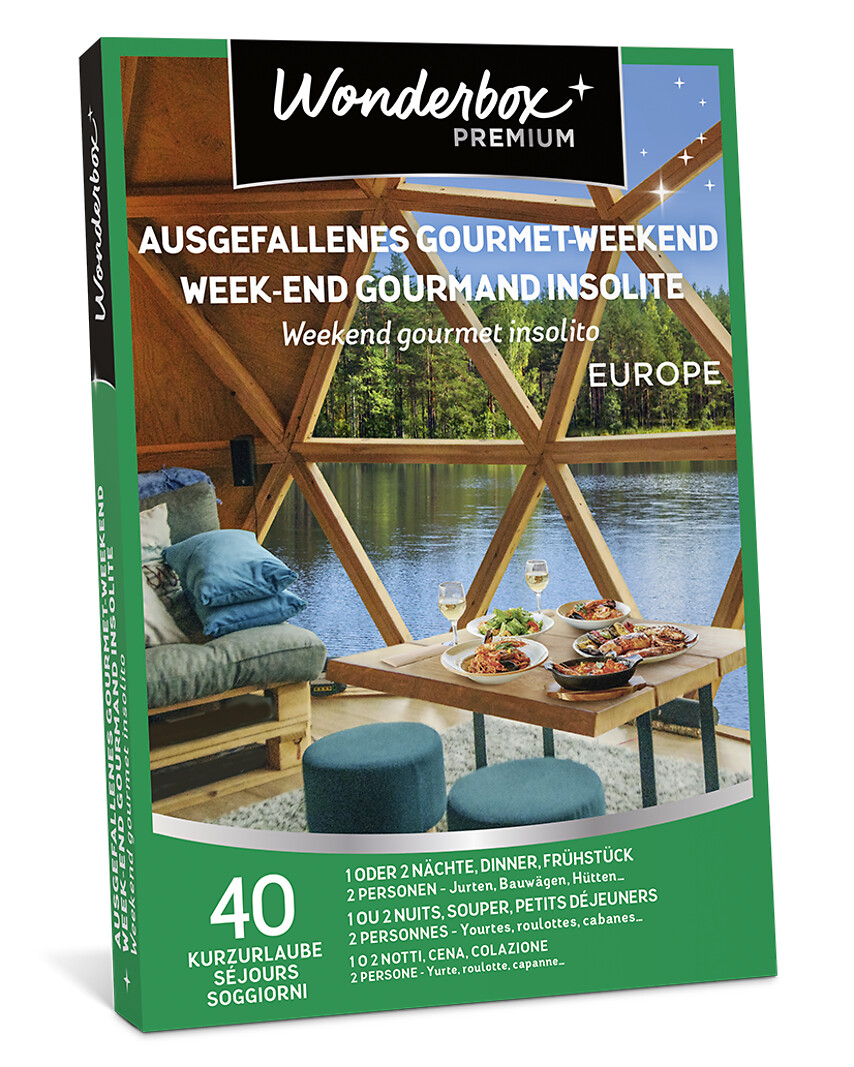 Ausgefallenes Gourmet-Weekend Europa